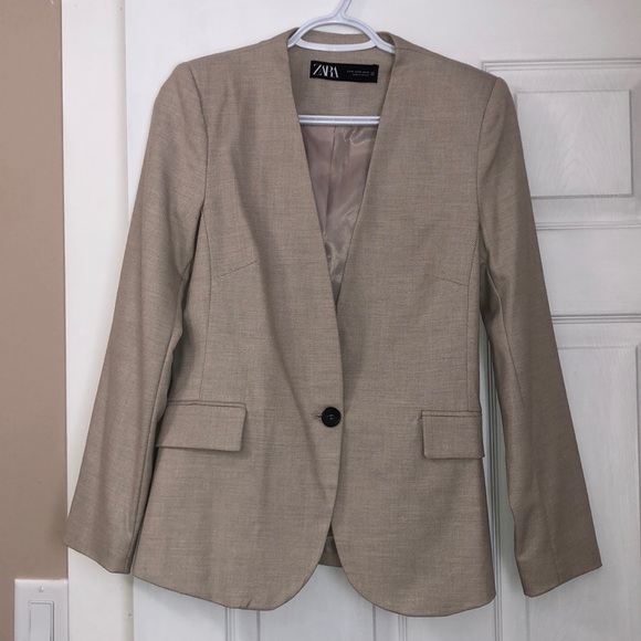 NWOT Zara beige suit! - Picture 4 of 4
